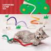 Interactive Cat Chew Toy - Cotton Rope Silvervine Teaser for Kitten Play