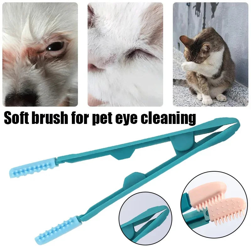 Pet Eye Cleaning Brush - Tear Stain Remover for Cats and Dogs