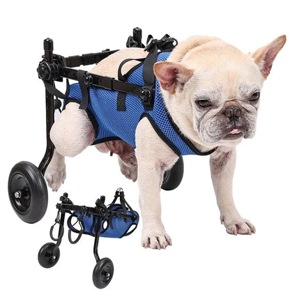 Adjustable Dog & Cat Wheelchair & Mobility Aid for Hind Legs - Happy Tail Center (View 2)