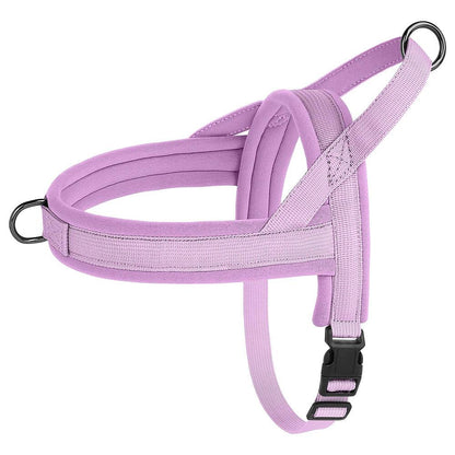 Adjustable Soft No-Pull Dog Harness: Padded Nylon Vest for Small to Medium Breeds - View 8 - Happy Tail Center