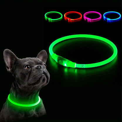 LED Anti-Lost Light-Up Dog Collar for Dogs and Puppies - Happy Tail Center (View 6)
