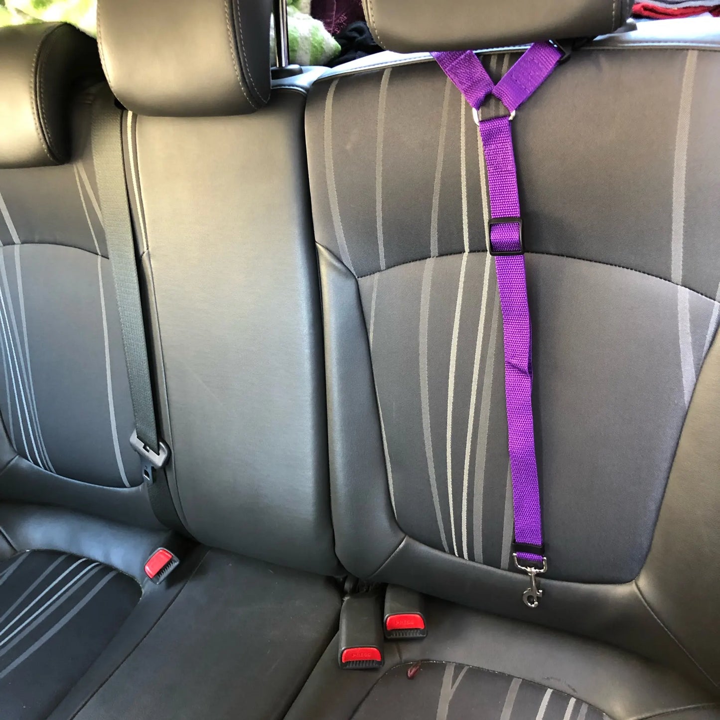 Adjustable Pet Dog Car Seat Belt and Harness - Backseat Safety Leash