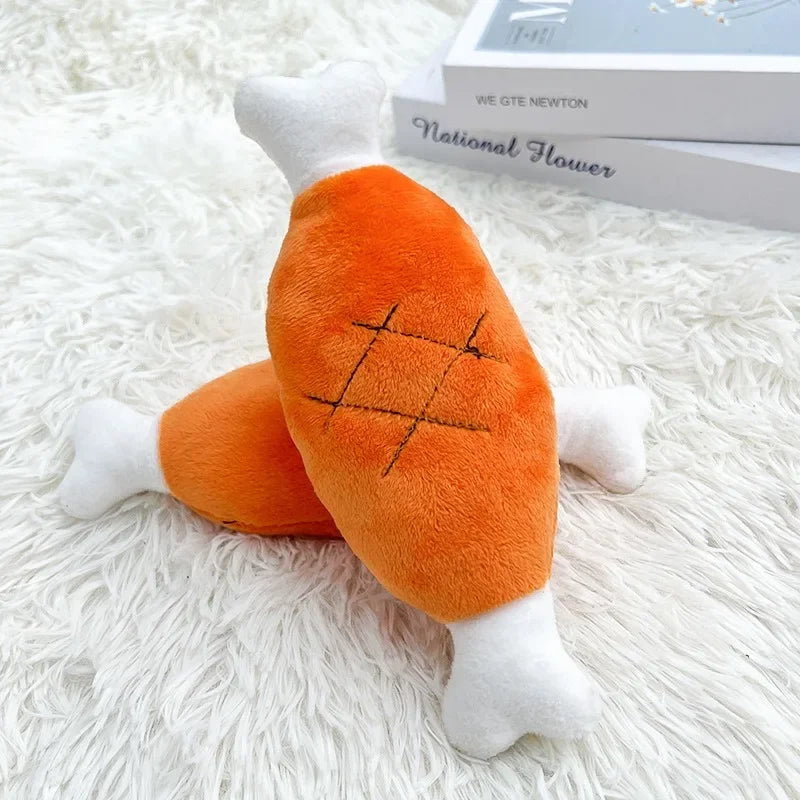 Interactive Carrot Plush Toy for Dogs - Entertaining and Cute Pet Supplies