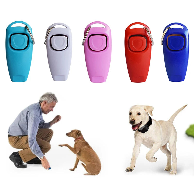 Pet Training Clicker - Portable Dog Click Trainer for Effective Training