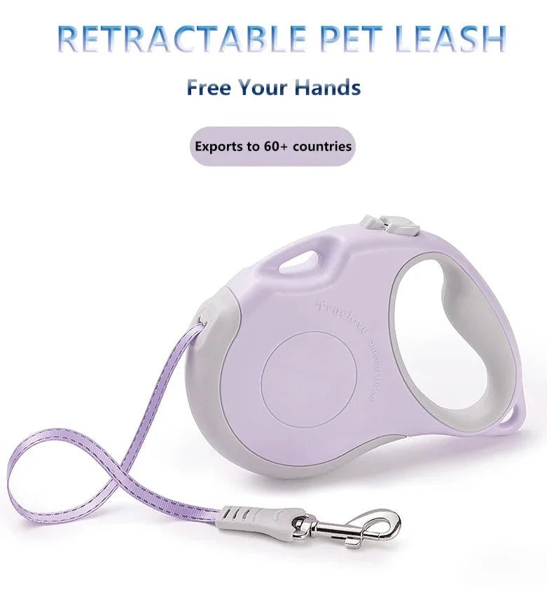 Tangle-Free Retractable Dog Leash – Enjoy Hassle-Free Walks! - Happy Tail Center