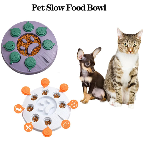 Anti-Bloat Interactive Maze Slow Feeder Bowl for healthy digestion