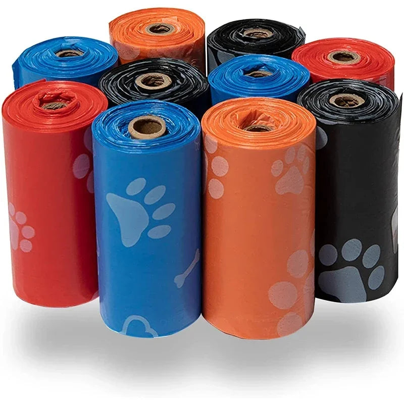 120 Rolls Dog Poop Bags - Outdoor Cleaning Supplies for Pets - Happy Tail Center