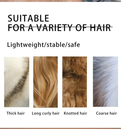 Cordless Dog Clippers - Rechargeable Pet Hair Grooming Trimmer Set - Happy Tail Center (View 2)