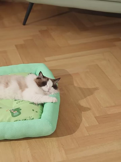 Summer Cooling Pet Bed Cushion - Ice Pad for Cats and Dogs