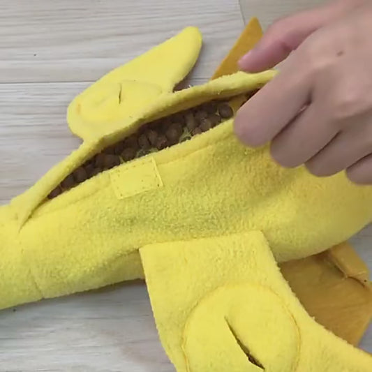 Funny Duck-Shaped Pet Chew Toy - Squeaky and Anti-Bite Toy for Dogs and Cats