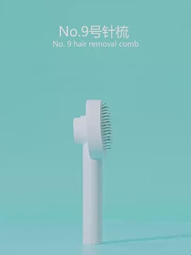 FurEase Self-Cleaning Pet Brush - Grooming Tool for Dogs & Cats