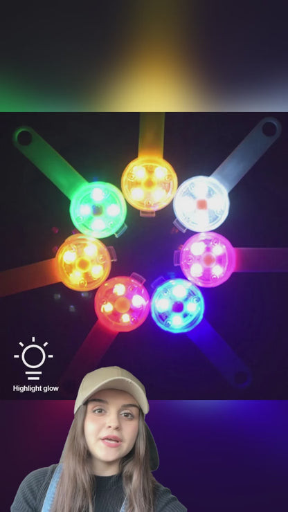 LED Waterproof Safety Collar - USB Rechargeable Anti-Loss Flashing Light for Dogs and Cats