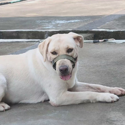 Reflective Adjustable Dog Muzzle - Anti-Biting and Barking Solution