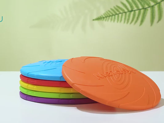 Interactive Flying Disc Dog Toy - Train and Play Outdoors with Your Pet