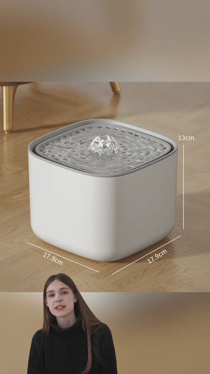 3L Whisper-Quiet Automatic Cat & Dog Water Fountain