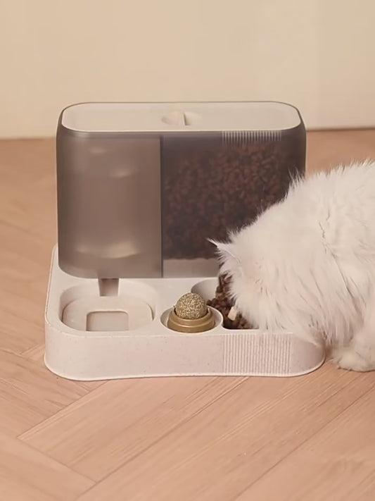 Automatic Pet Feeder Water Food Dispenser: Convenient Feeding and Hydration